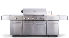 Plynový gril G21 Nevada, BBQ kuchyne Premium Line 8 horákov + zadarmo redukčný ventil