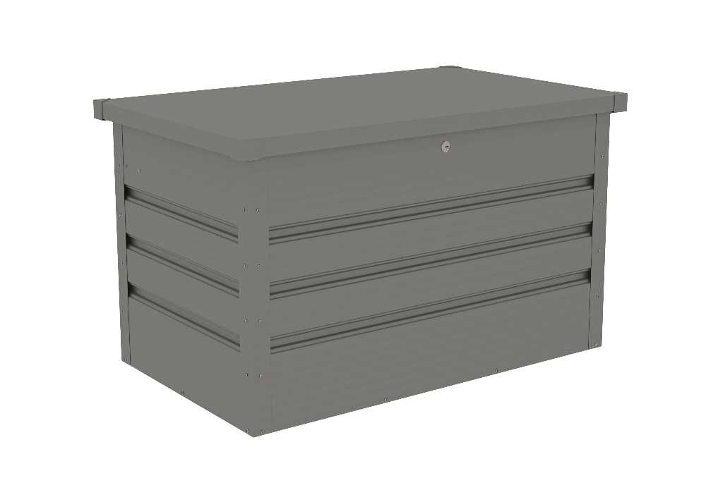 Záhradný box G21 Denver 280l, metalická šedá