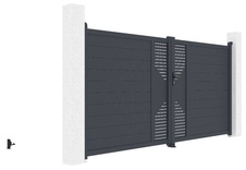 Brána dvojkrídla G21 Marion 350x173 cm, antracit - 3