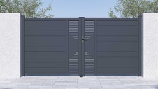 Brána dvojkrídla G21 Marion 350x173 cm, antracit - 4