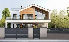Plotové pole G21 Reno 168x69 cm, antracit - 1
