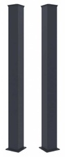 Stĺpiky G21 pre bránku a bránu 15x190 cm s pätkou, antracit