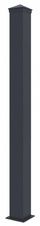 Stĺpik G21 pre plotové pole 10x169 cm s pätkou, antracit