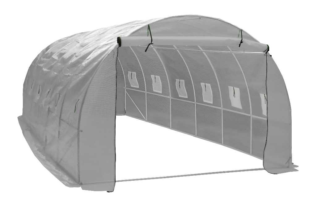 Fóliovník G21 300x600x200 cm, biela