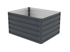 Vyvýšený záhon G21 Daisy 100x80x52 cm, plechový, antracit - 3