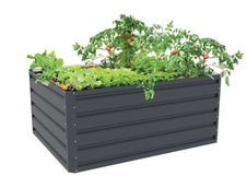 Vyvýšený záhon G21 Daisy 120x90x52 cm, plechový, antracit