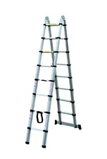 Teleskopický rebrík G21 GA-TZ16-5 m, hliníkový - 1