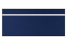 Stolový akustický paraván AKUSTIK ekoTAB, ostrý roh, 180x80 cm, námornícky modrý