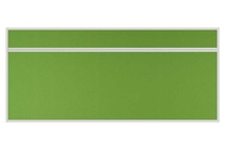 Stolový akustický paraván AKUSTIK ekoTAB, ostrý roh, 180x80 cm, jarný zelený