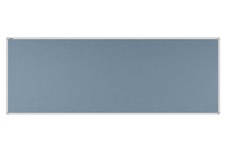Stolový paraván EKONOMIK ekoTAB, oblý roh, 180x65 cm, tmavo šedý