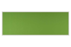 Stolový paraván EKONOMIK ekoTAB, ostrý roh, 180x65 cm, jarný zelený
