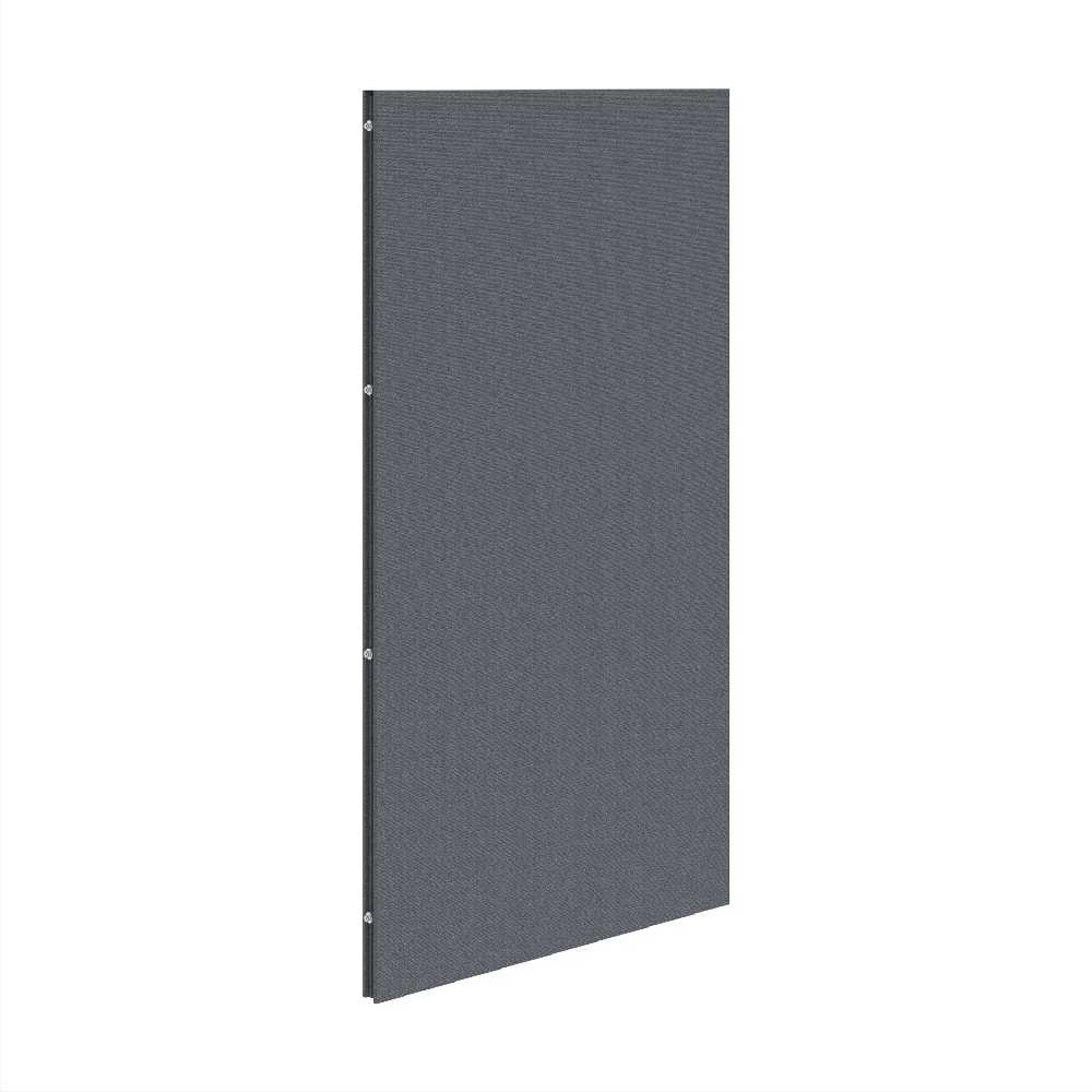 Paraván Akustik priečka 80 cm - TPA P 800 1565, antracit