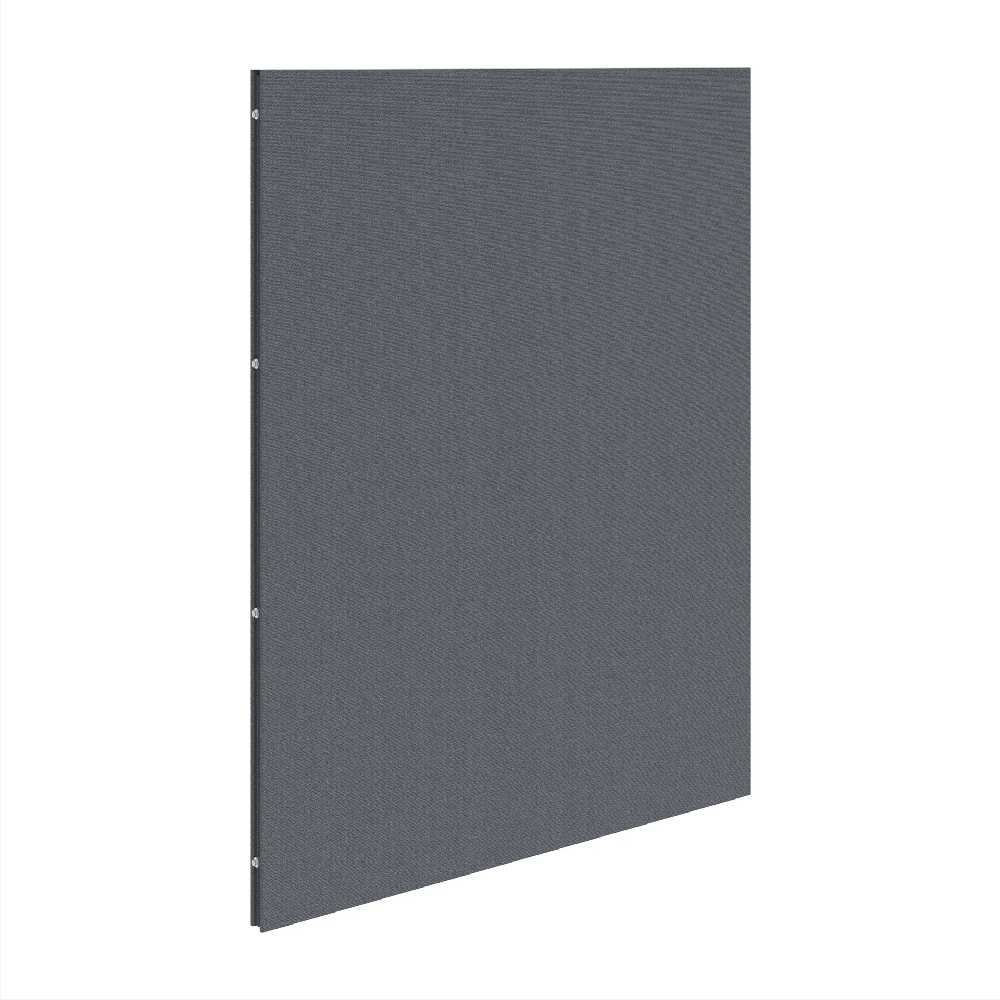 Paraván Akustik priečka 120 cm - TPA P 1200 1565, antracit