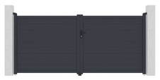 Brána dvojkrídla G21 Orlando 350x158 cm, antracit - 2