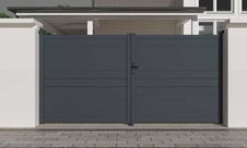 Brána dvojkrídla G21 Orlando 350x173 cm, antracit - 4