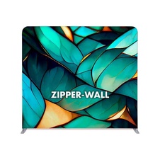 Reklamná stena Zipper-Wall Straight Basic 250x230 cm, obojstranná tlač
