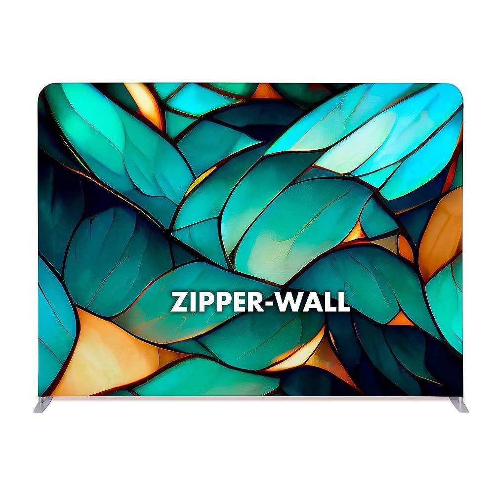Reklamná stena Zipper-Wall Straight Basic 300x230 cm, jednostranná tlač