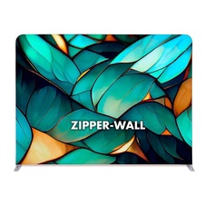 Reklamná stena Zipper-Wall Straight Basic 300x230 cm, jednostranná tlač