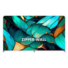 Reklamná stena Zipper-Wall Straight Basic 400x230 cm, jednostranná tlač