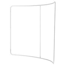 Reklamná zaoblená stena Zipper-Wall Curved Basic 300x230 cm, obojstranná tlač - 5