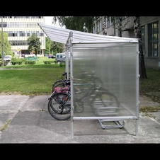AKCIA - Prístrešok na bicykle Eco v prevedení All in one - 6