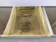 Zostava košov na triedený odpad Eko Station 3x60l, šedá - 6
