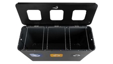Zostava košov na triedený odpad Eko Star Station 3x60l, antracit - 7