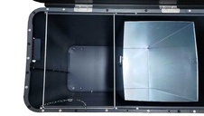 Zostava košov na triedený odpad Eko Star Station 3x60l, antracit - 11
