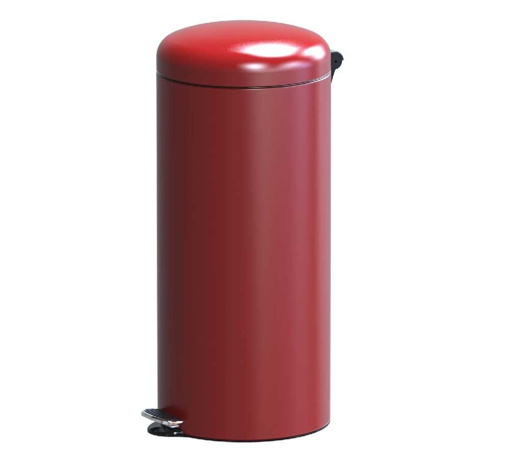 Pedálový kôš Doman Freedom Fresh 30l, červená