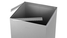 Odpadkový kôš na triedený odpad Eko Square 60l, žlté veko - 3