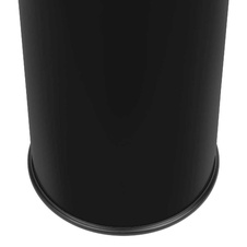 Odpadkový kôš s popolníkom Cigarette Pillar 15l, čierna - 6