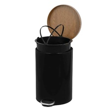 Pedálový kôš Sherwood Freedom Fresh 20l, čierna - 1