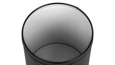 Odpadkový kôš Swing 45l s výkyvným vekom, čierna - 4