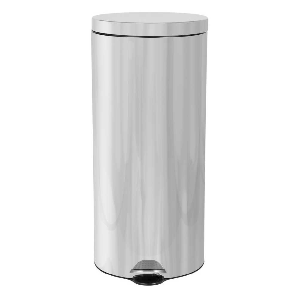 Pedálový kôš Soft-Close Freedom Fresh 30l, lesklá nerez oceľ