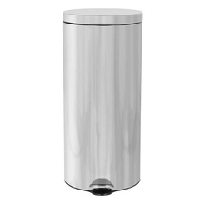 Pedálový kôš Soft-Close Freedom Fresh 30l, lesklá nerez oceľ