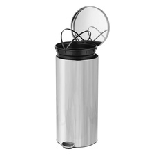 Pedálový kôš Soft-Close Freedom Fresh 30l, lesklá nerez oceľ - 5