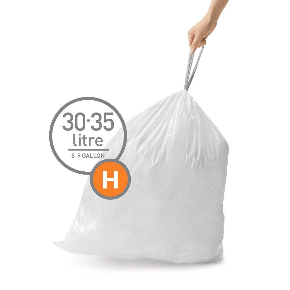 Vrecká do odpadkového koša Simplehuman typ H