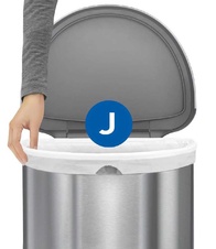 Vrecká do odpadkového koša Simplehuman typ J - 3