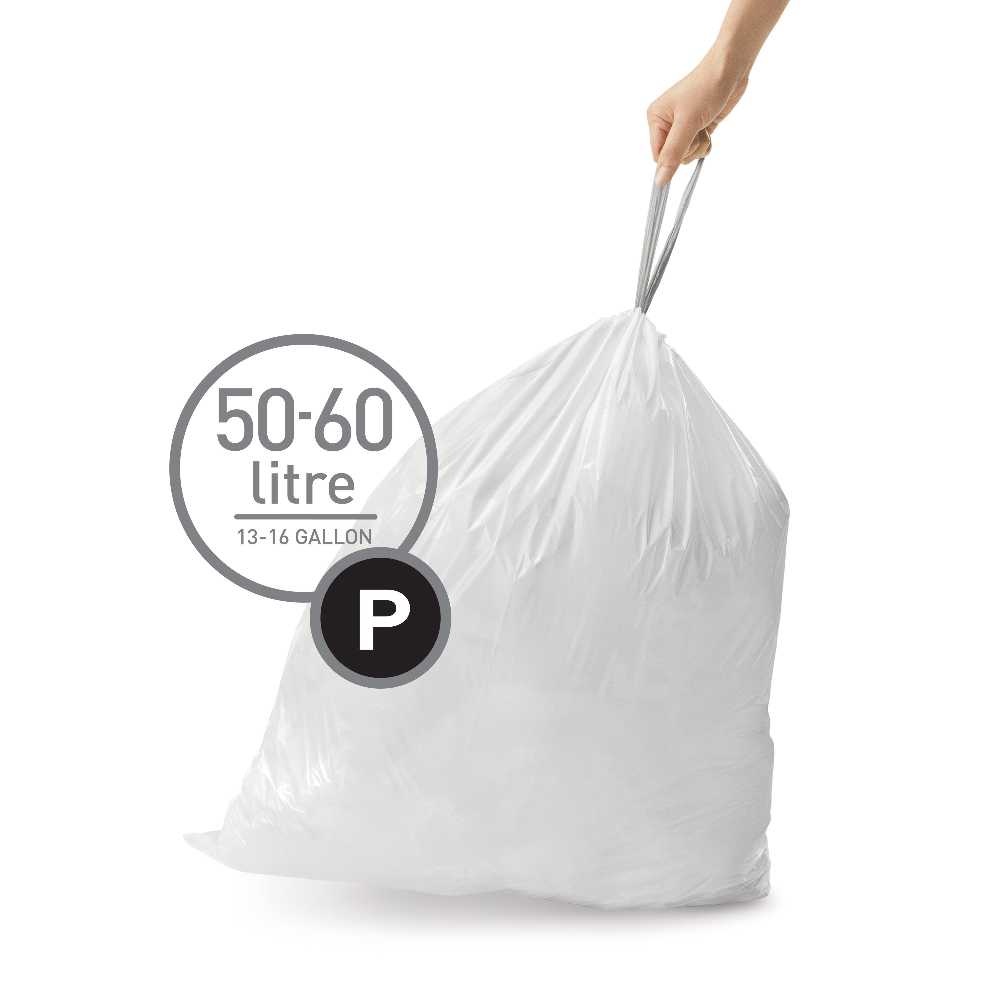 Vrecká do odpadkového koša Simplehuman typ P