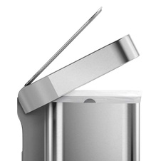 Pedálový odpadkový kôš Simplehuman 45l, matný nerez - 4