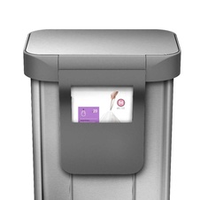 Pedálový odpadkový kôš Simplehuman 45l, matný nerez - 7