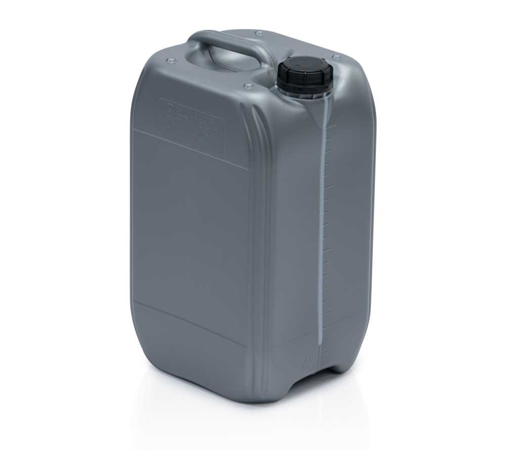 Plastový kanister 20 l UN, strieborná
