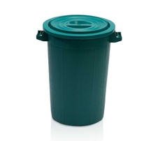 Sud 75l na dažďovú vodu vrátane veka, recyklovaný plast, zelená