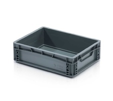 Plastová ECO prepravka 400x300x120 mm, plný úchyt
