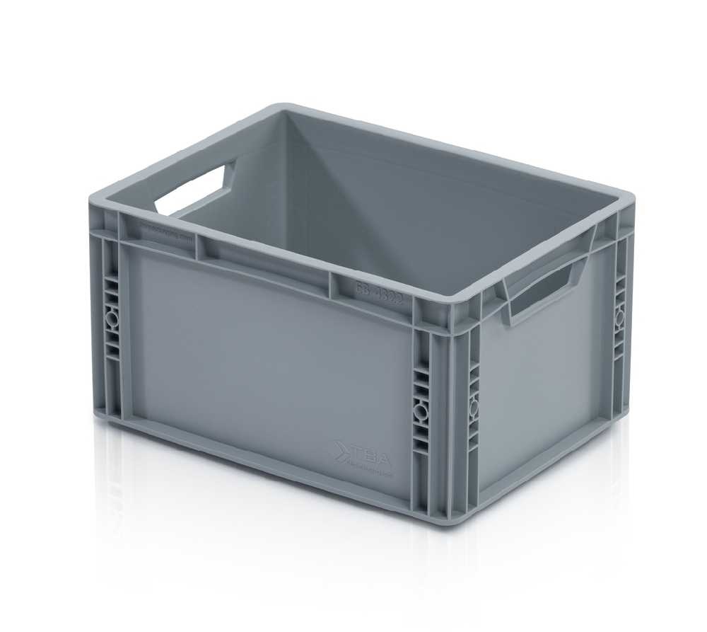 Plastová Euro prepravka so zosilneným dnom 400x300x220 mm