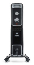 Olejový radiátor G21 Bromo čierny, 11 rebier, 2500 W - 2