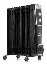Olejový radiátor G21 Bromo čierny, 11 rebier, 2500 W - 3