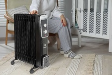 Olejový radiátor G21 Bromo čierny, 11 rebier, 2500 W - 8