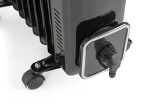 Olejový radiátor G21 Bromo čierny, 9 rebier, 2000 W - 7