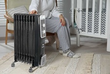 Olejový radiátor G21 Bromo čierny, 9 rebier, 2000 W - 8